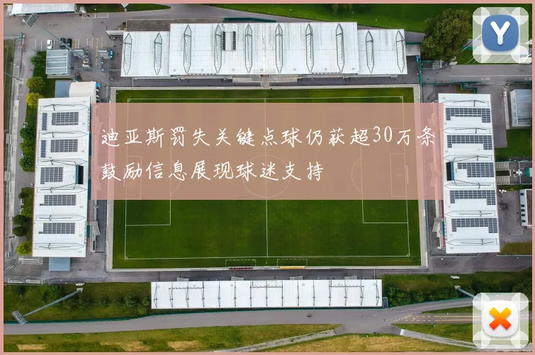 迪亚斯罚失关键点球仍获超30万条鼓励信息展现球迷支持